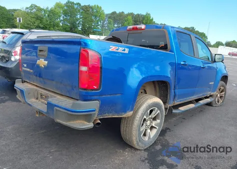 2018 Chevrolet Colorado Z71 из США, поврежденный, VIN 1GCGSDENXJ1160404